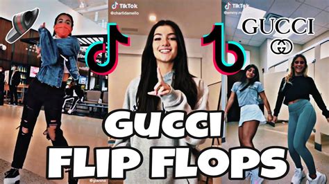 shoes off gucci flip flop remix|Gucci Flip Flops tiktok remix.